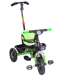 Mee Mee Easy to Ride Baby Tricycle Trike with Parental Control Handle - Light Green