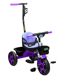 Mee Mee Easy to Ride Baby Tricycle Trike with Parental Control Handle - Purple