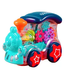 FunBlast 3D Transparent Train Toy - Multicolor