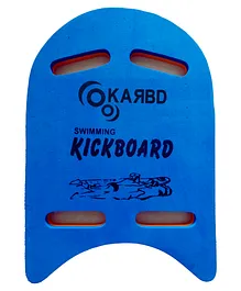 KARBD 4 Cut Swimming Kickboard Floating Board for Swimming Training Aid Exercise Equipment Pool Swim Safe Trainer Lessons Kickboards for Adults Children Kids with 4 Holes Dual Colour - Blue Orange