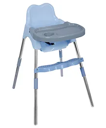 My Giraffee Baby Bobo Dining Chair With Foot Rest and Tray - Light Blue