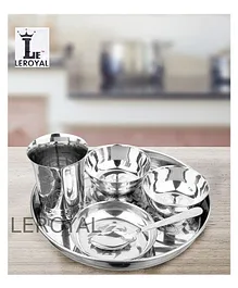 Leroyal  Stainless Steel Mini Dinner Set Of 6