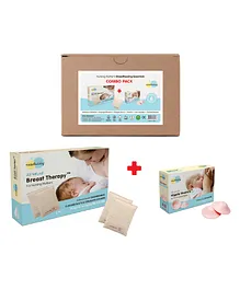Nasobuddy Nipple Healers & Breast Pads Breastfeeding Essential Combo - 2 Pieces Each