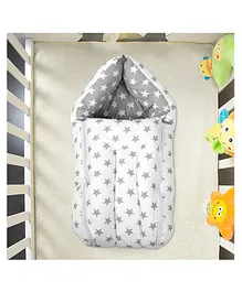 KookyKooby Baby Sleeping Bag Cum Bedding - Grey