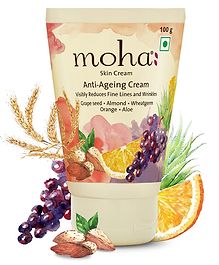 Moha Anti Ageing Cream For Fine Lines & Wrinkles - 100 gm