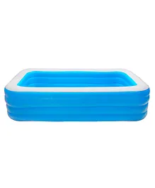SYGA Rectangular Family Swimming Pool Inflatable Tub Kiddie Pool 4 Layer 3.05 Meters BathTub for Kids, Adults, Outdoor, Garden, Backyard, Pool Party