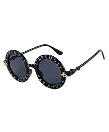 SYGA Paramour Style Kids Goggles Stylish Eyewears - Black & Black