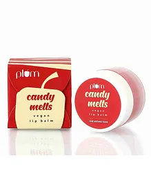 Plum Candy Melts Vegan Lip Balm Red Velvet Love- 12 gm
