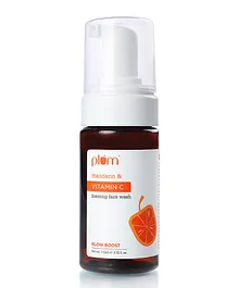 Plum Vitamin C Foaming Face Wash With Mandarin - 110 ml