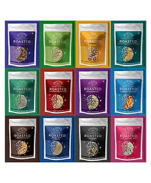 Healthy Treat Assorted Roasted Snacks Pack Of 12  - 1600 gm