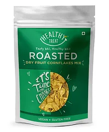 Healthy Treat Roasted Dry Fruit Cornflakes Mix Pack of 2 - 150 gm Each