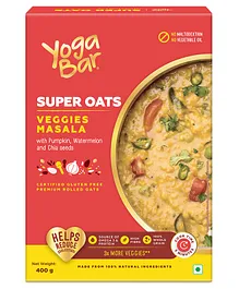 Yogabar Veggie Masala Oats - 400 gm 