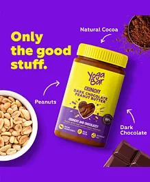 Yogabar Crunchy Dark Chocolate Peanut Butter 1kg