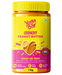 Yogabar Crunchy Pure Peanut Butter 1kg
