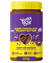 Yogabar Dark Chocolate Peanut Butter - 400 gm