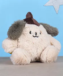 LuvU Puppy Soft Toy White  - Height 15 cm
