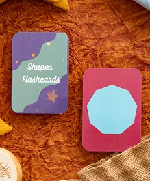 EarlyBuds Shapes Flashcards - 20 Cards