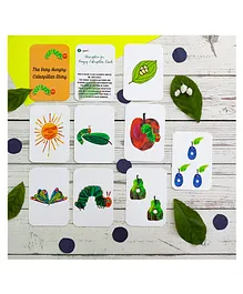 EarlyBuds Hungry Caterpillar Flashcards Pack of 24 - Multicolor