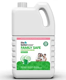 The Better Home Family Safe Floral Scent Dish Washing Liquid - 5 Litres
