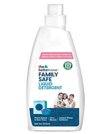 The Better Home Family Safe Front & Top Load Liquid Detergent - 500 ml