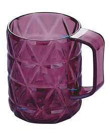 FunBlast Unbreakable Crystal-Clear Water Cup Pink  440 ML