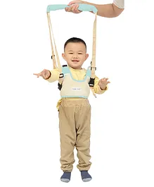 POLKA TOTS Baby Walker Harness Adjustable Walking Assistant Stand Up & Learning Safety Walker Belt - Green