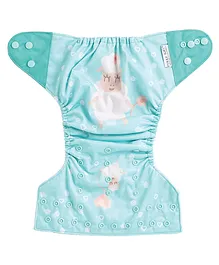 Polka Tots Reusable Cloth Diaper Buy Online Waterproof Adjustable Baby Diaper - Sheep