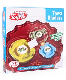  Toyzee Spinning Toy Two Bladers Beyblade  - Multicolour