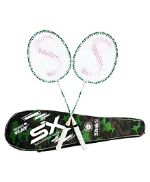 Mega Play SX Badminton Racket with Cover 2 Rackets