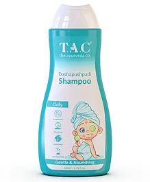 The Ayurveda Co. Dashapushpadi Ayurvedic Baby Shampoo for Gentle Hair Wash & Soft Healthy Hair - 200 ml