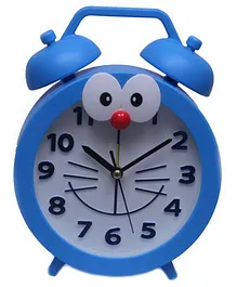 Negocio Tabletop Twin Bell Doraemon Alarm Clock (Colour & Design May Vary)