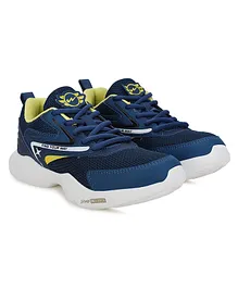 Campus Ninza Jr Solid Sports Shoes - Blue
