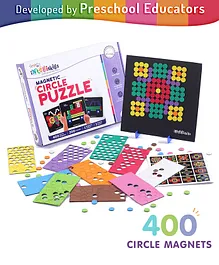 Intelliskills Magnetic Circle Puzzle Multicolor - 400 Pieces