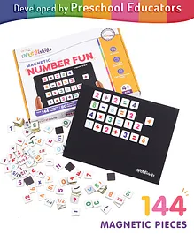 Intelliskills Magnetic Number Fun - 144 Pieces
