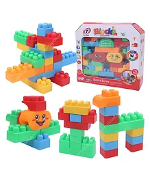 Toyshine Interlocking Building Blocks Puzzle Toy Set - 75 Pieces