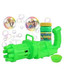 Toyshine Bubble Gun Toy - Green