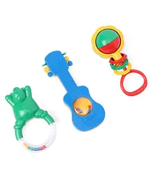 Mee Mee Rattle Pack of 3 -Multi Color