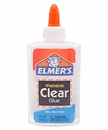 Elmer's Washable No-Run School Clear Glue - 147.8 ml
