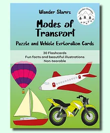 Wander Stamps Modes Of Transport- 30 Flash Cards