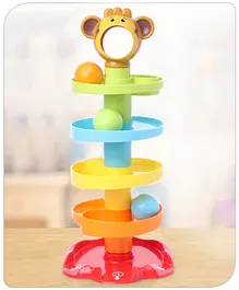 Babyhug Roll Ball Giraffe Shaped Set - Multicolour