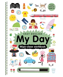 Igloo Help With Homework: Easy English My Day Wipe Clean Workbook - English