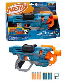 Nerf Elite 2.0 Commander RD-6 Blaster - Blue