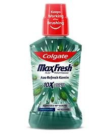 Colgate Maxfresh Plax Antibacterial Mouthwash Fresh Mint - 250 ml
