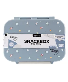 Citron Absolute Tritan Snackbox with 3 Compartments - Spaceship