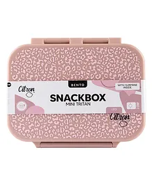 Citron Absolute Tritan Snackbox with 3 Compartments - Leo
