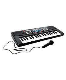 New Pinch 37 Key Piano Keyboard Toy with DC Power Option - Black