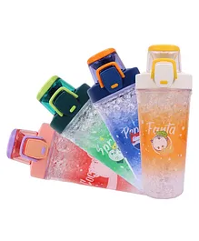 DHAWANI Icing Design Sipper Bottle Multicolour- 400 ml