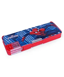 DHAWANI Spider Man Dual Sided Pencil Box -Multicolour