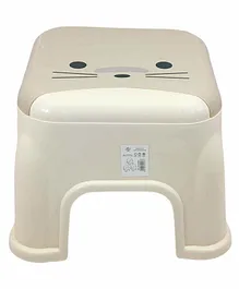 DHAWANI Stool Square Shaped Stool - Mulitcolor