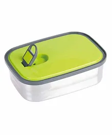 DHAWANI Stainless Steel Lunch Box - Green Grey